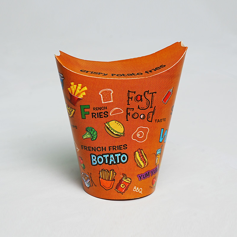 Factory price French fries cups with priting