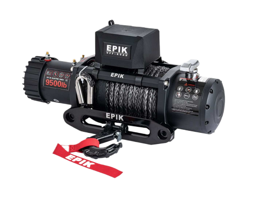 STD 9500LB SYNTHETIC WINCH