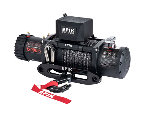 STD 12000LB SYNTHETIC WINCH