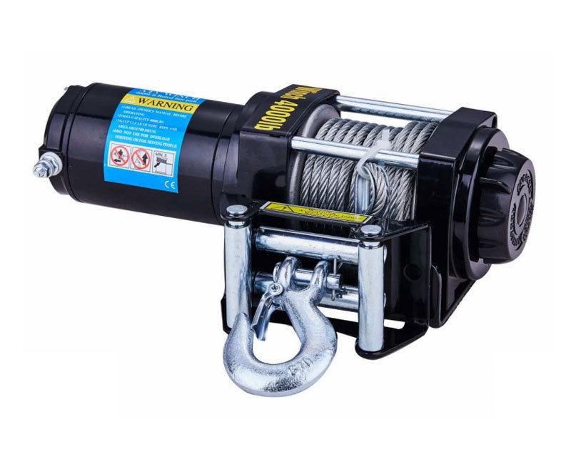 W 4000LB CABLE WINCH