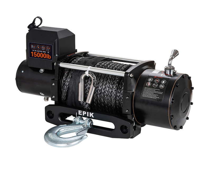 STD 15000LB SYNTHETIC WINCH
