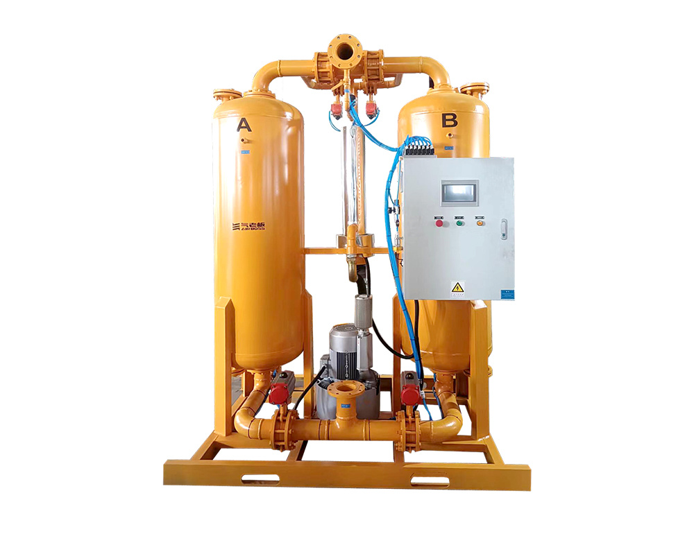 Regenerative adsorption blast dryer of low air consumption Regenerative adsorption blast dryer of low air consumption
