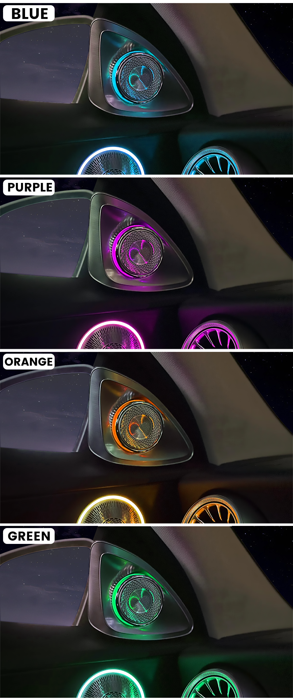C-Coupe 4D Rotating tweeter