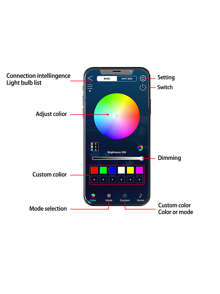 APP Seat Back Light