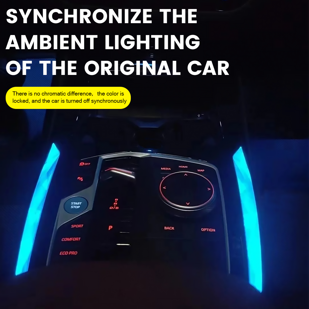 Crystal Center Console Saddle Light