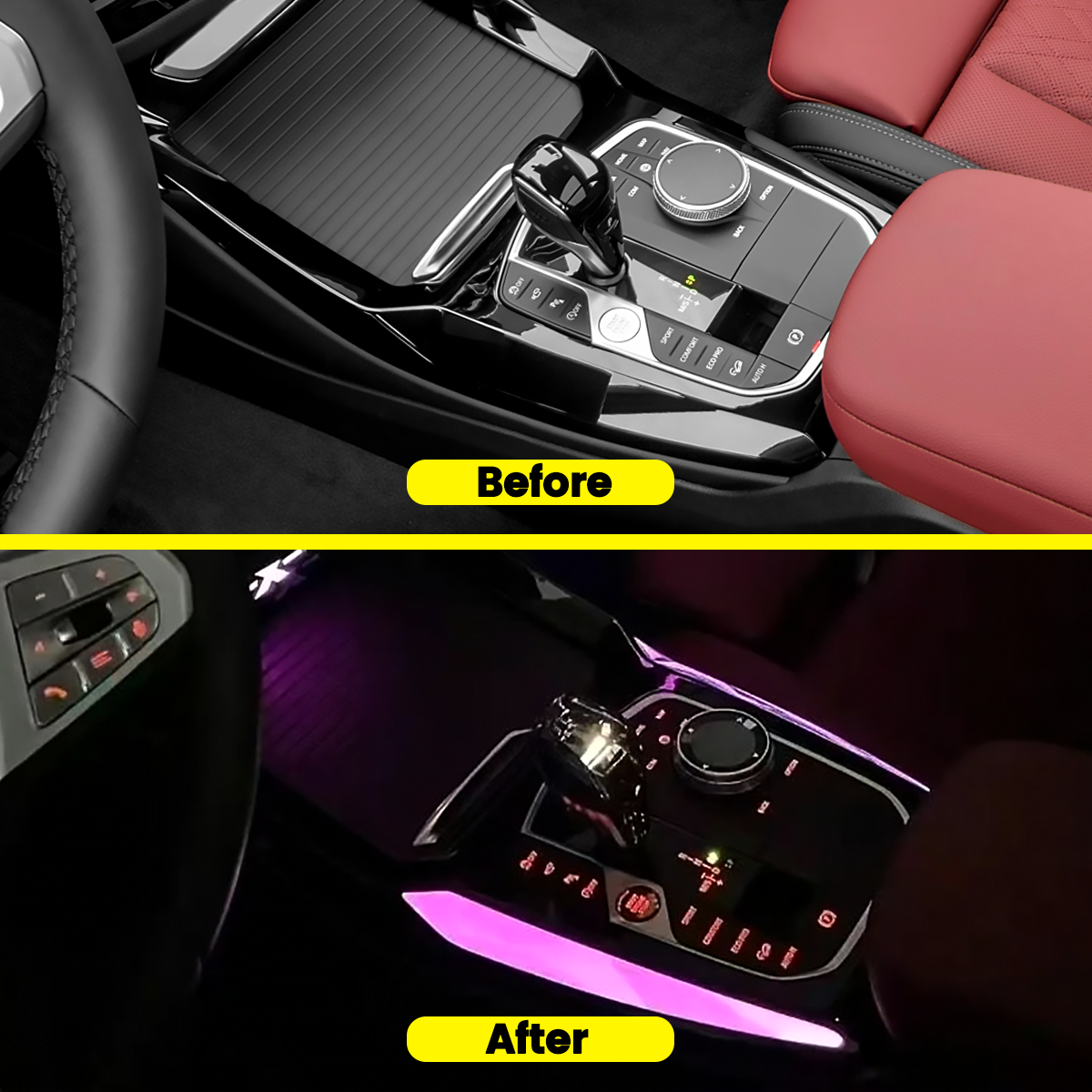 Crystal Center Console Saddle Light