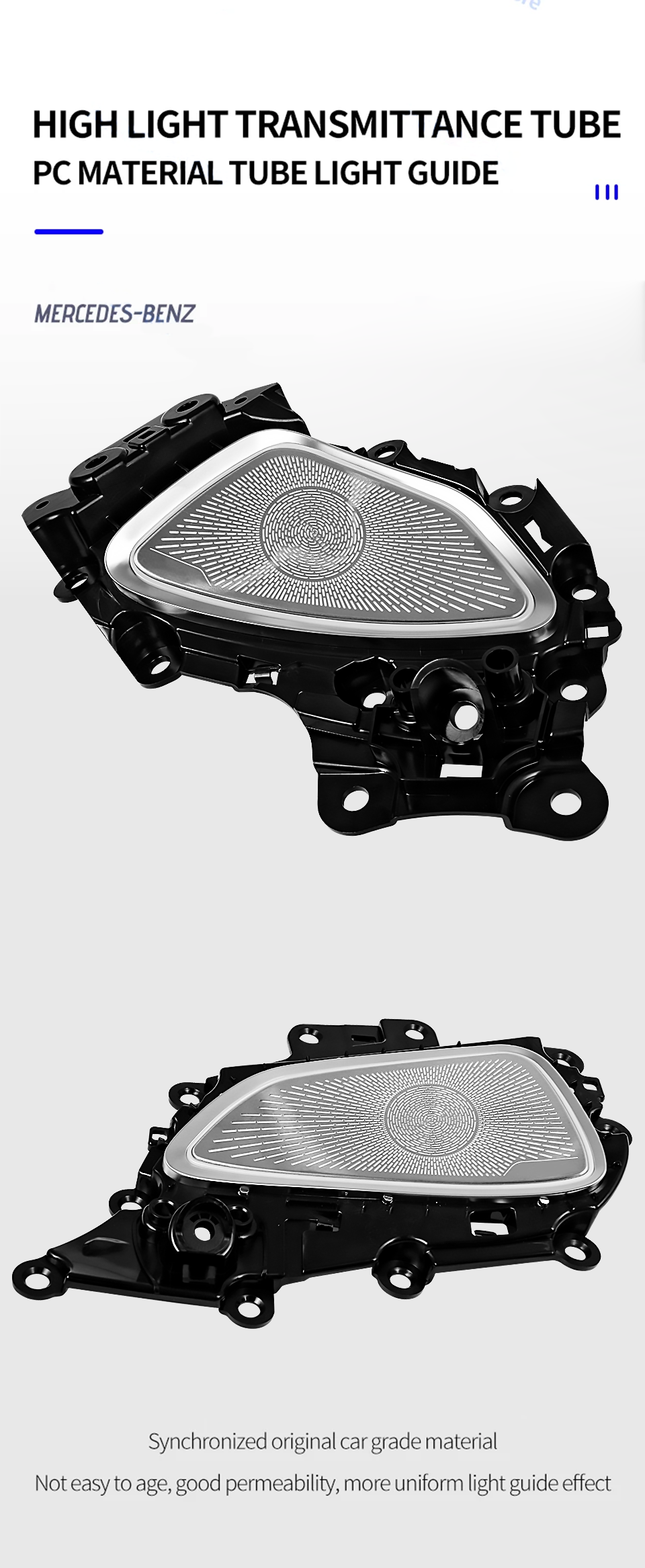 Led Metal Speaker Luminous Cover