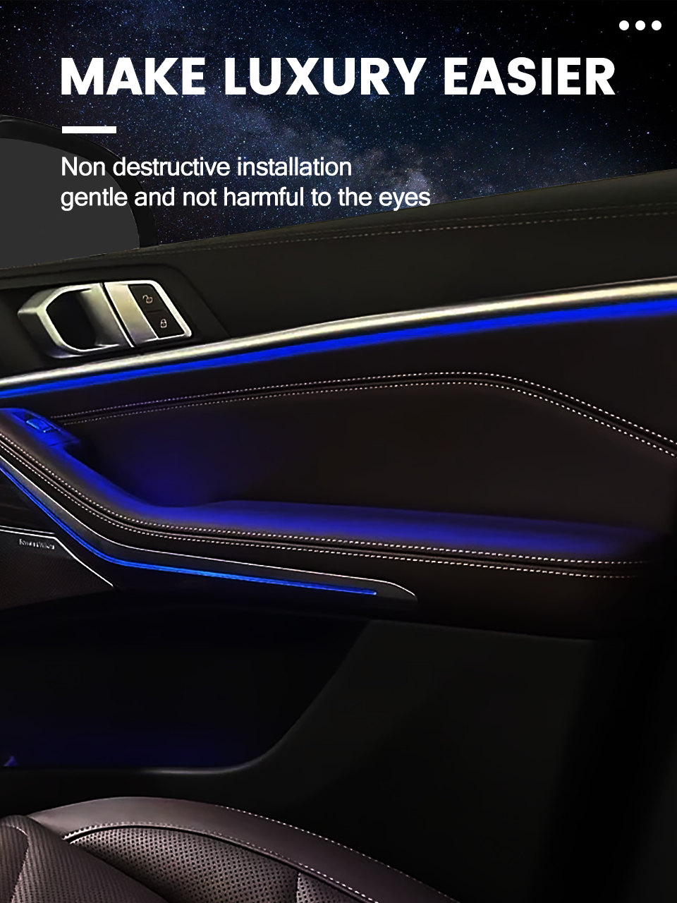 LED Door Panel Ambient Lighting