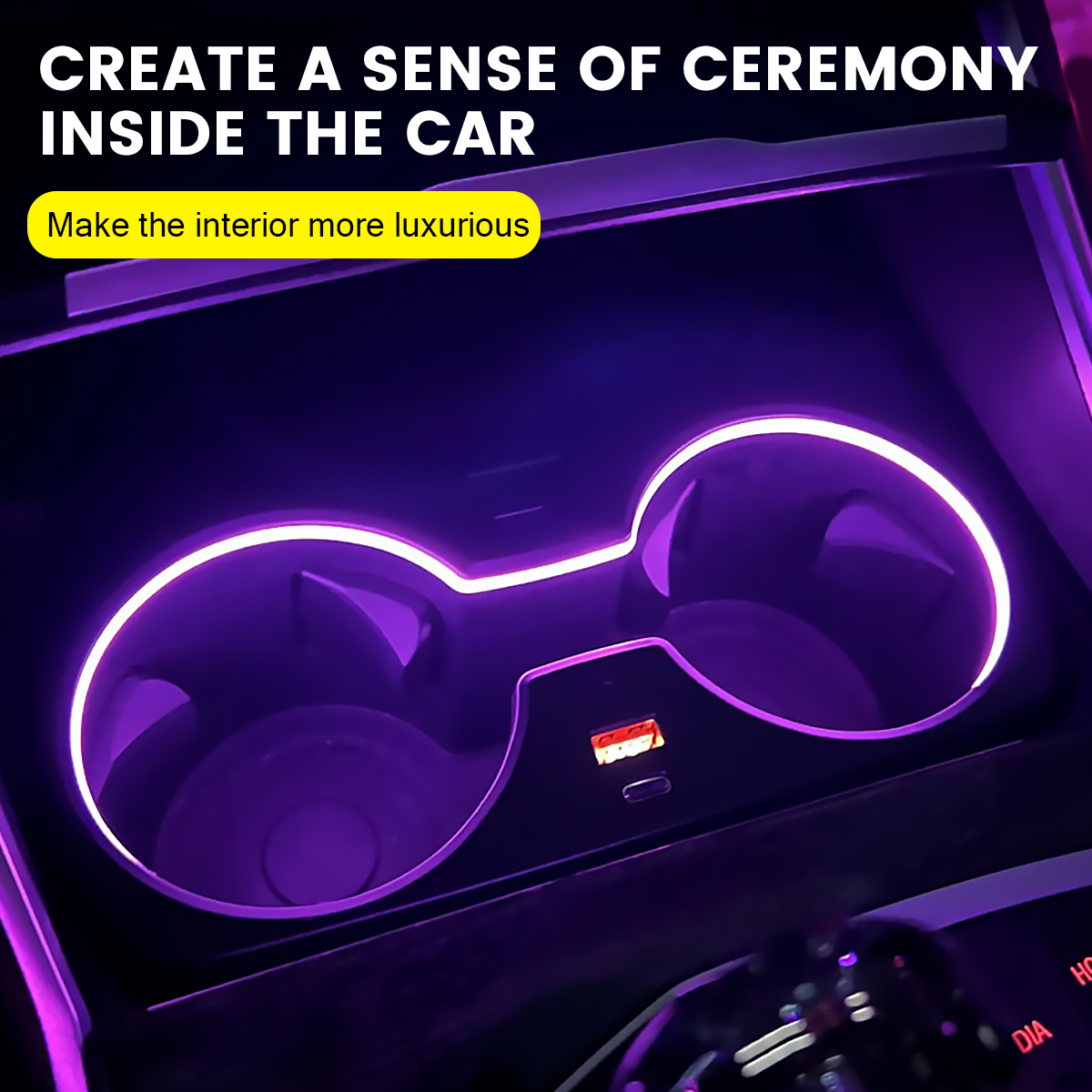 LED Cup Holder
