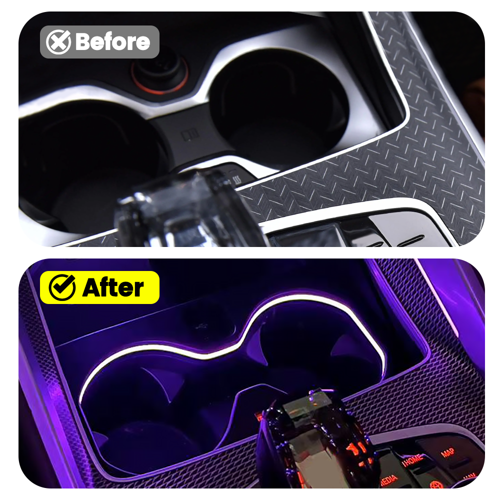 LED Cup Holder Light