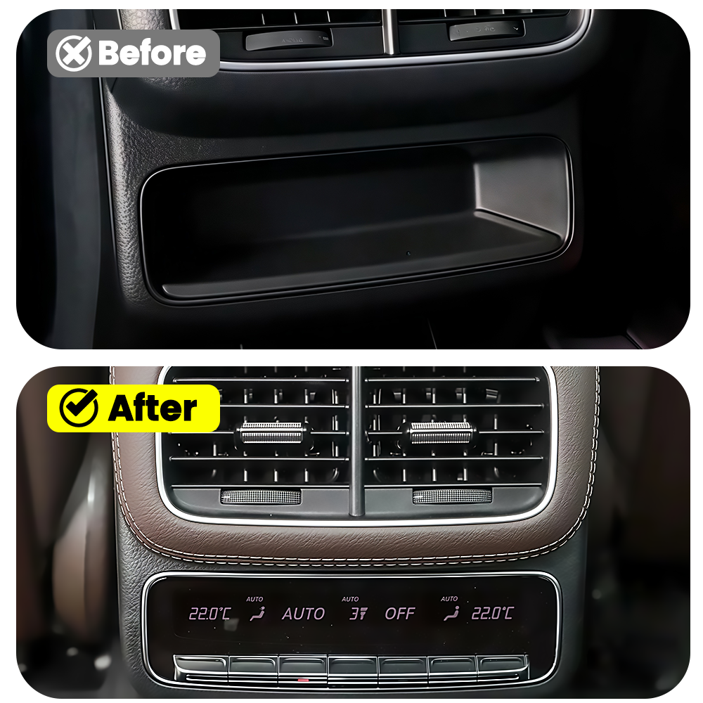 Rear Air Conditioning Panel