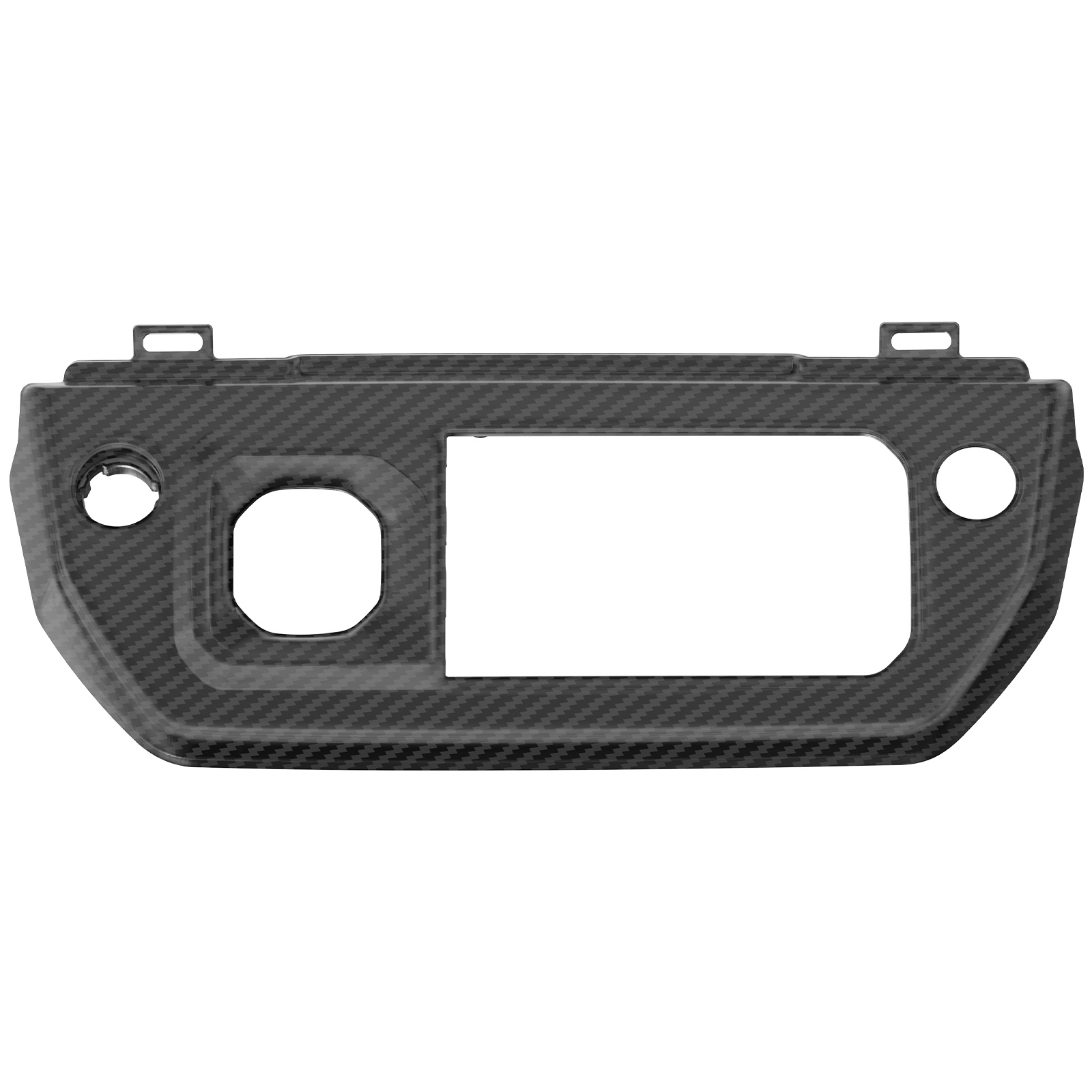 Dry carbon air conditioning panel frame