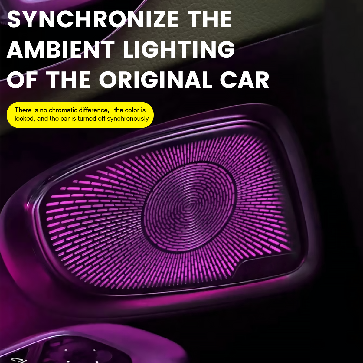 LED Speaker Cover