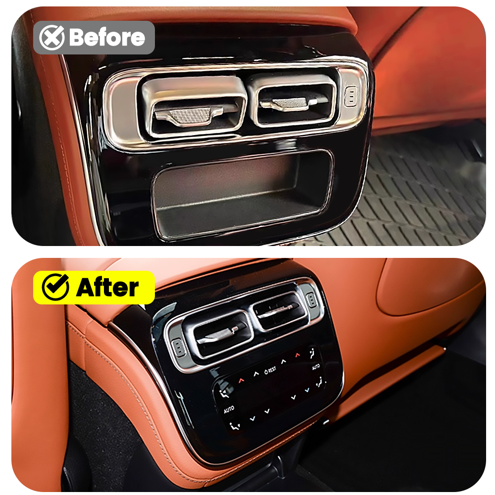 Rear Air Conditioning Panel