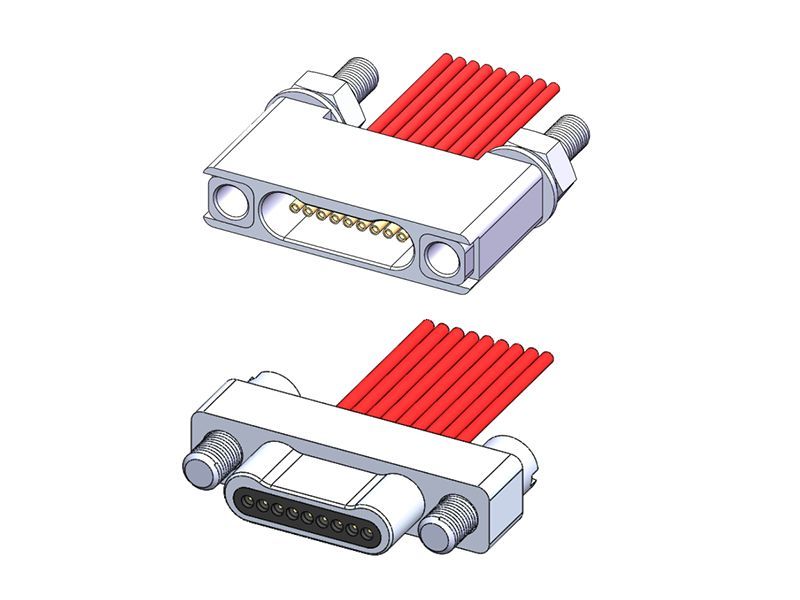 J63A單排系列微矩形電連接器