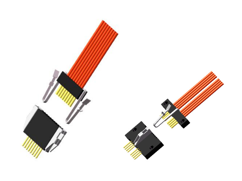 J103系列搭扣鎖緊矩形電連接器