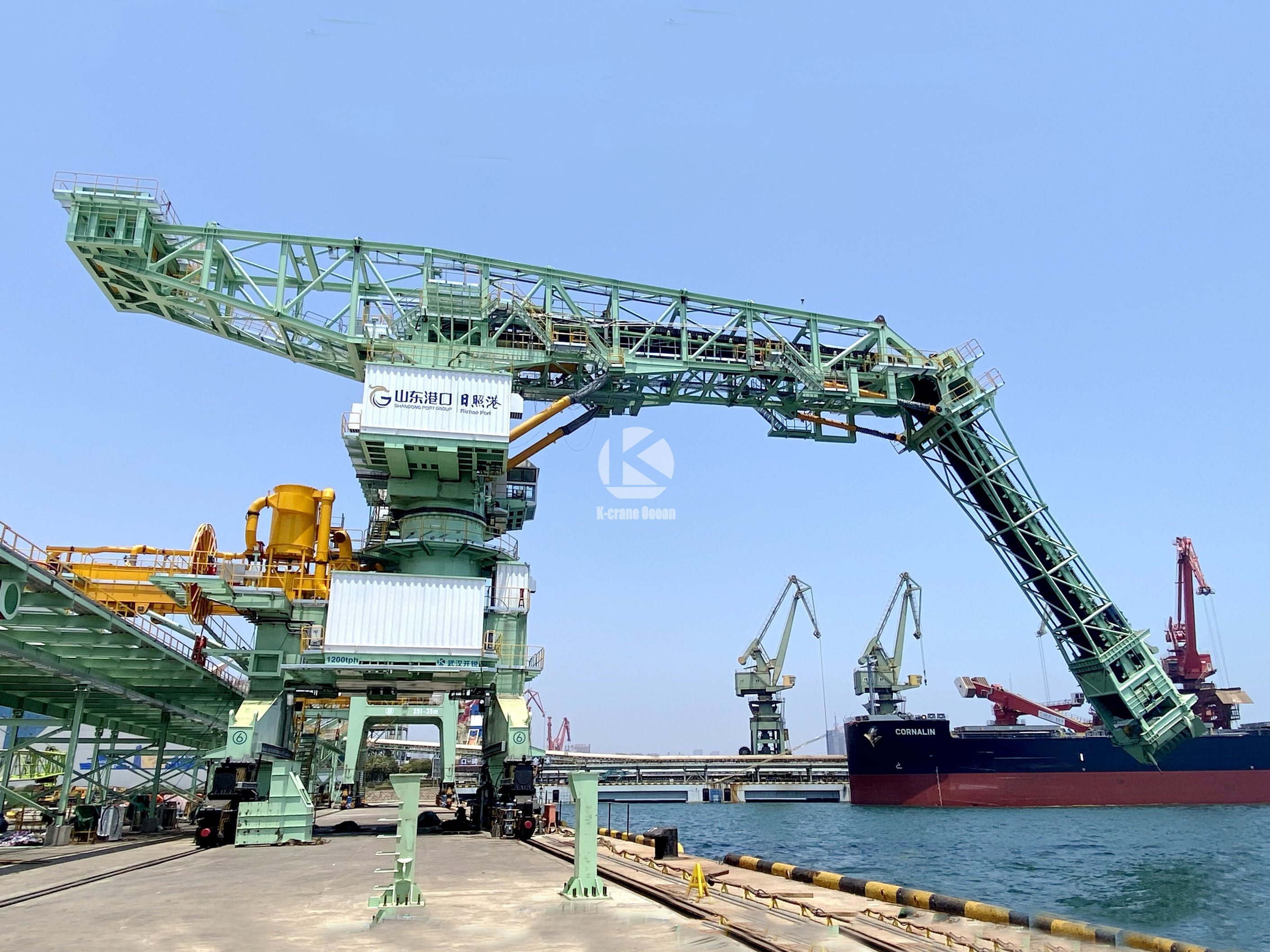 Screw Bucket Continuous Ship Unloader