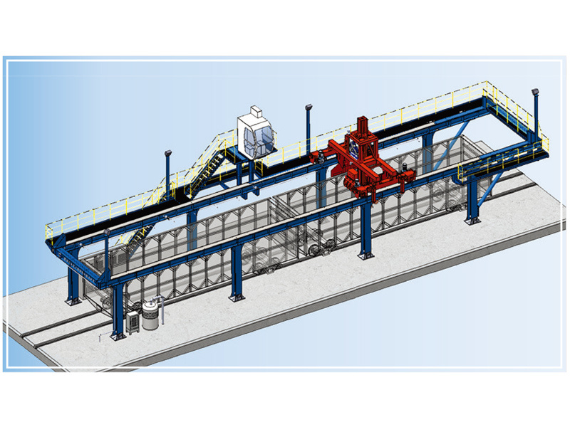 GLPJ Series Elevated Rail-Mounted Spiral Leveling Machine