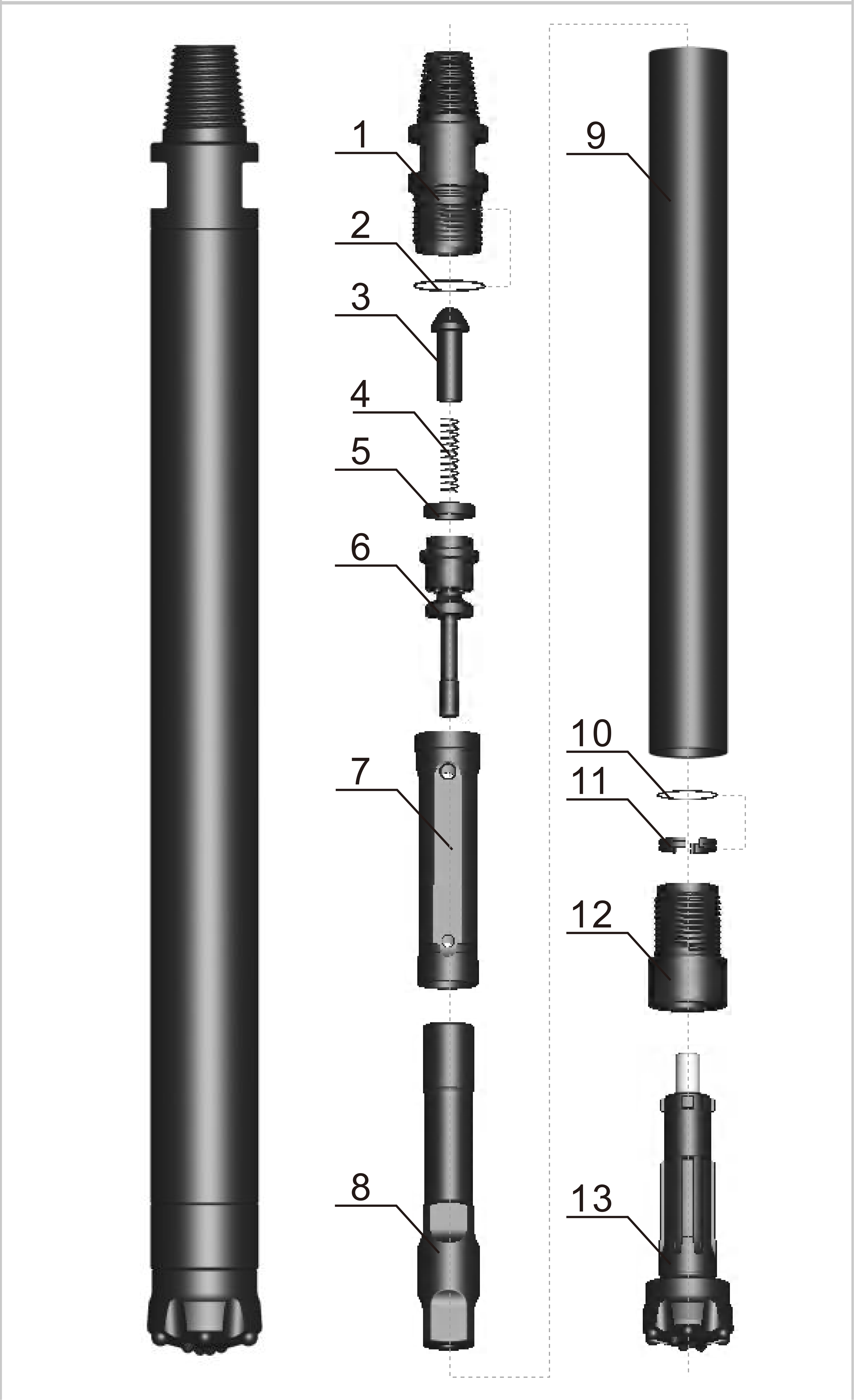 JinDian HD35 DTH Hammer