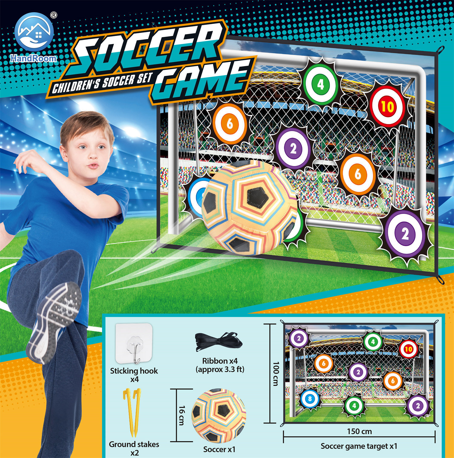7888-10B TISSU DE FOOTBALL 100CM