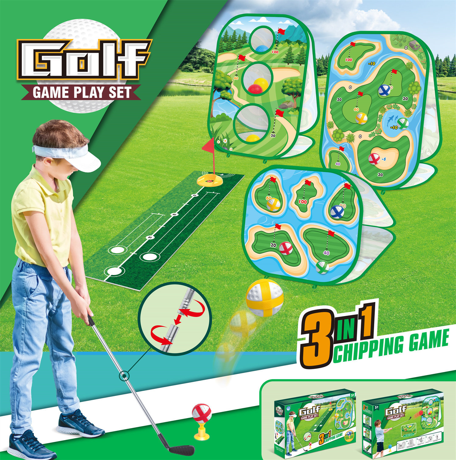 7888-32 Cible de golf