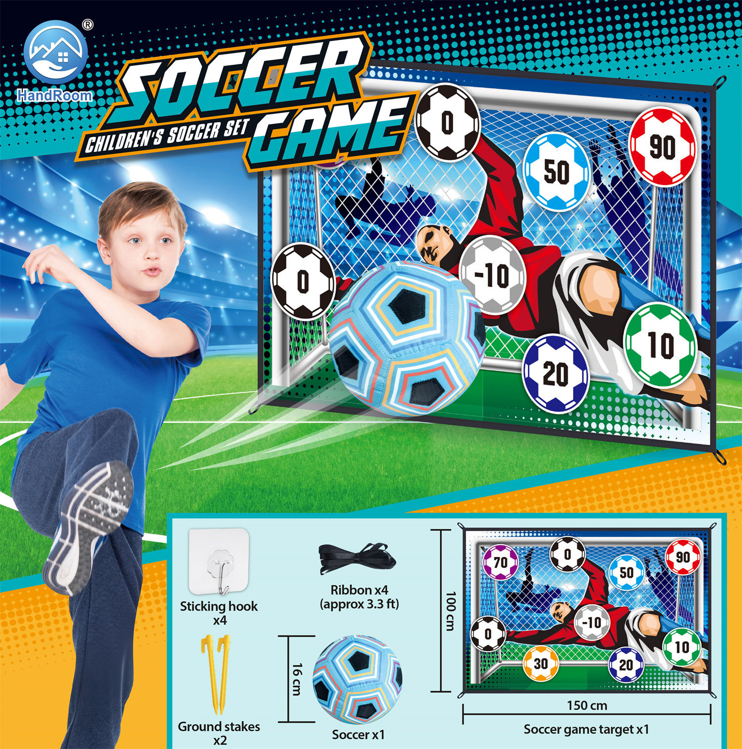 7888-9A TISSU DE FOOTBALL 100CM