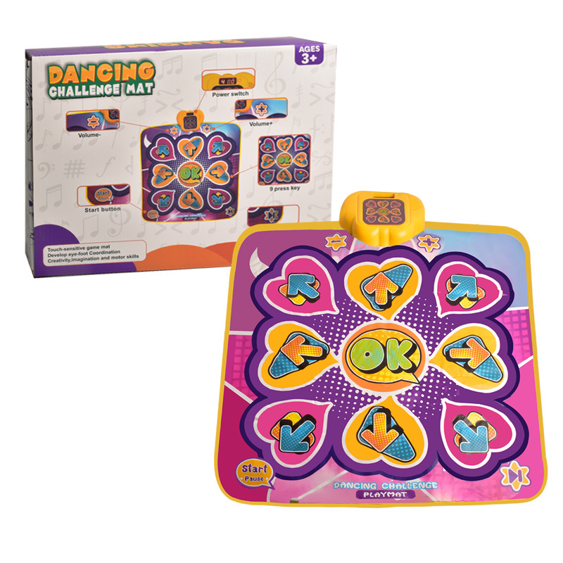 3888-5A Arrow Dance Carpet (Purple)