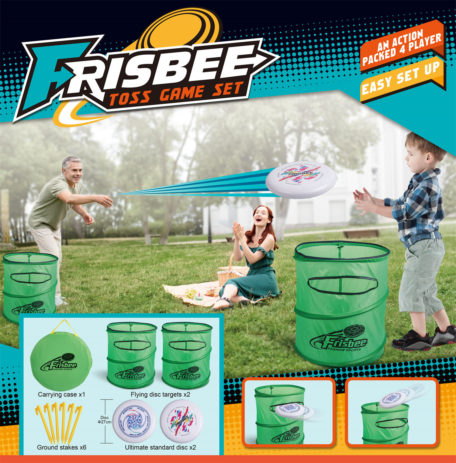 9888-10 PE Big Frisbee Lancer Tube Set