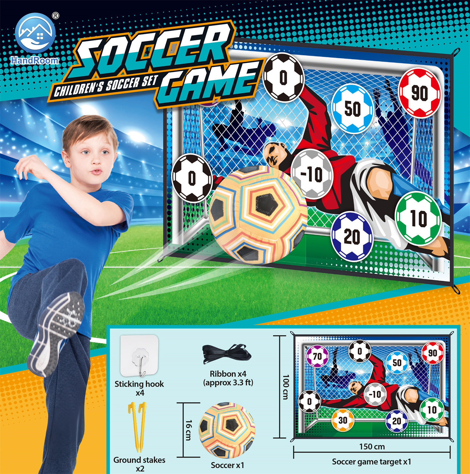 7888-9B TISSU DE FOOTBALL 100CM