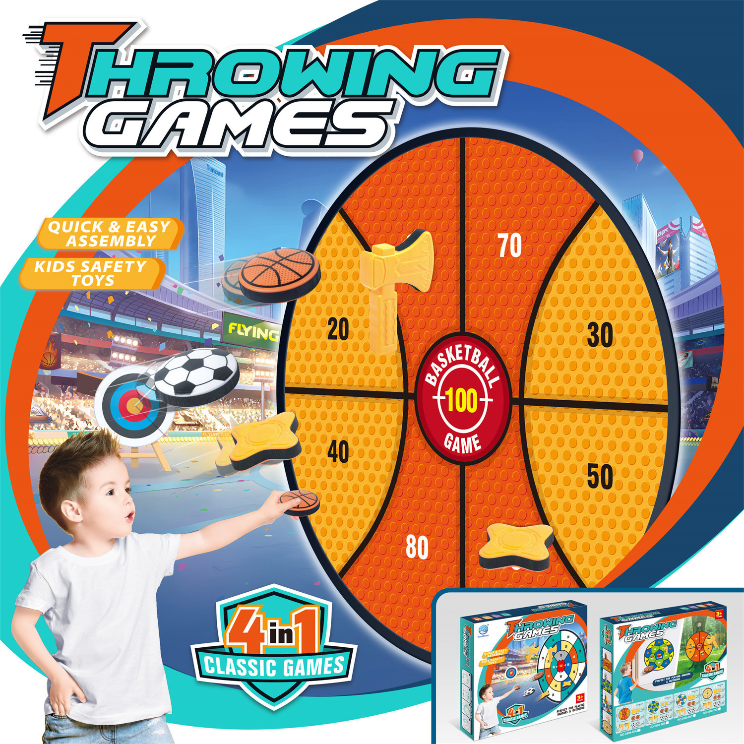 3888-20A Basketball Round Target