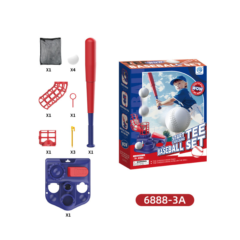 6888-3A Blue Baseball Machine