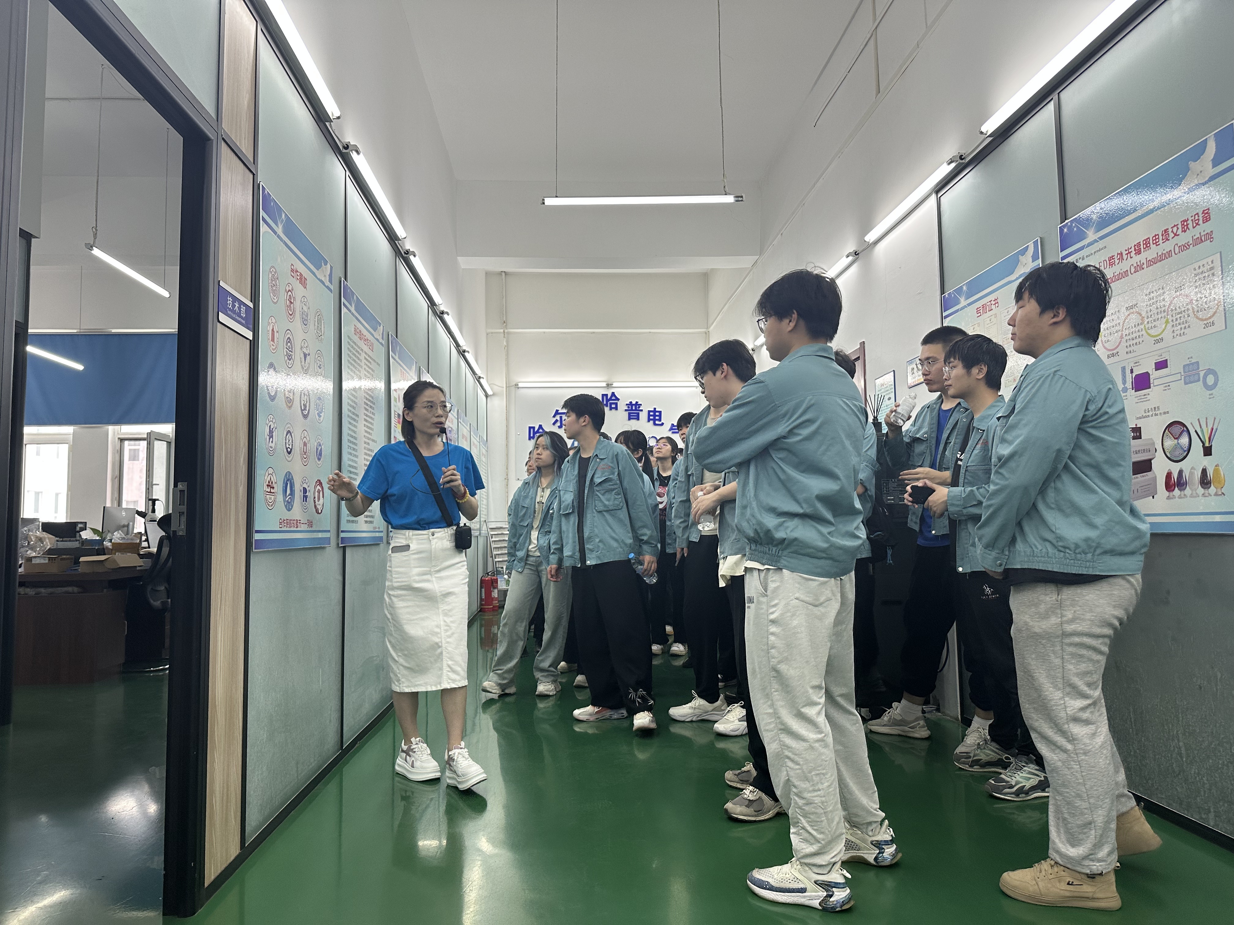 "A Warm Welcome to Northeast Forestry University’s Teachers and Students at Our Company"