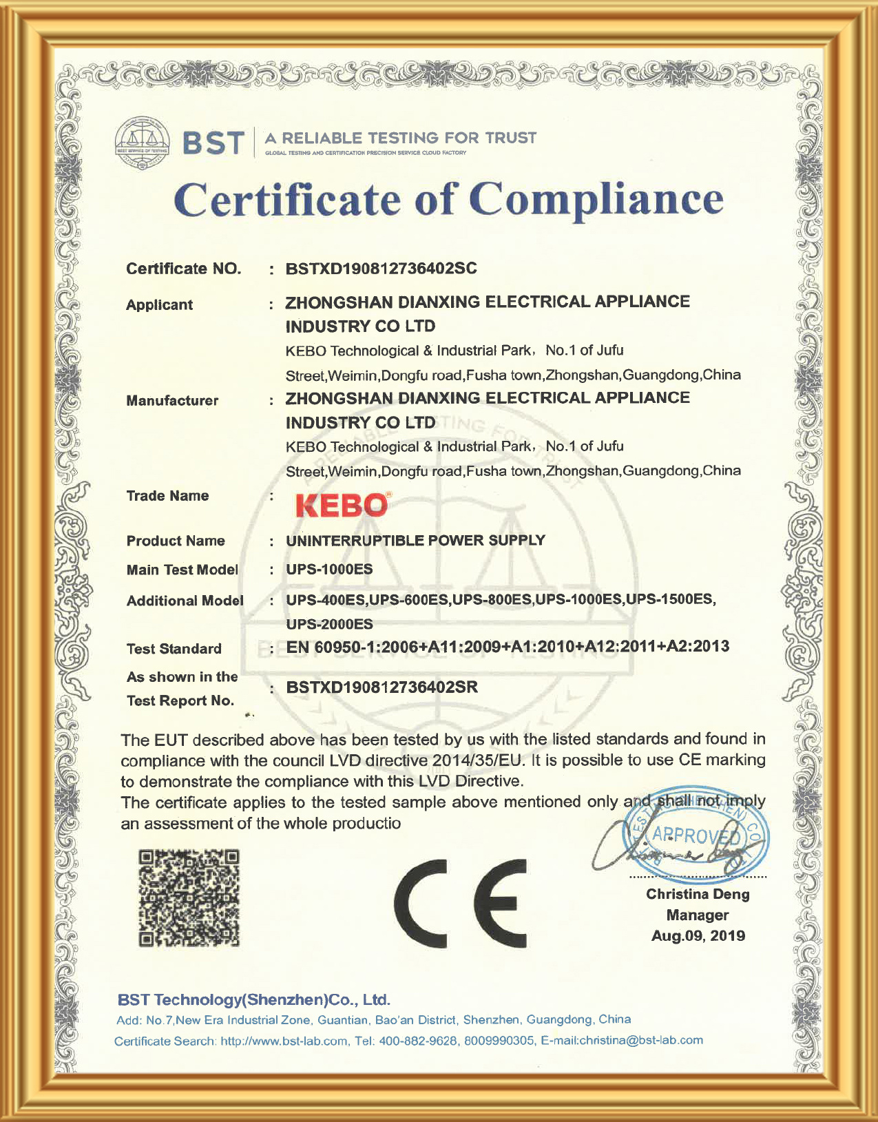 Certificado