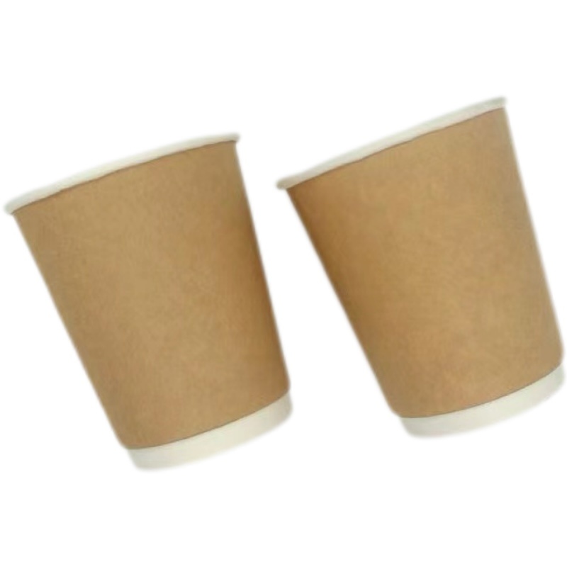 Good Quality Single Wall Coffee Paper Cup Custom Made Hot Paper Cup PE Coated Biodegradable Paper Cup 8oz Disposable Cup