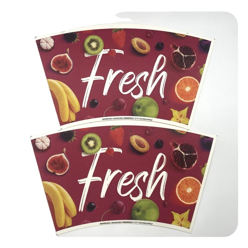 High Quality Custom Design PE Coated Paper Cup Fan Factory Price for Paper Cup Making
