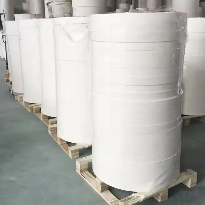 Custom Printed Logo Paper Cup Raw Material Cheap Paper Rolls for Paper Cups Factory Direct Sales Raw Materials