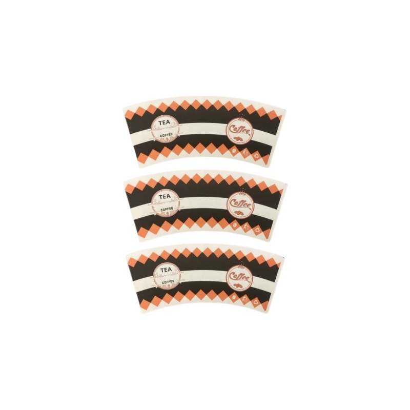 rigin Paper Cup Fan Manufacturers Wholesale Price Shaped Paper Fan Food Grade PE Coated Raw Material for Paper Cups