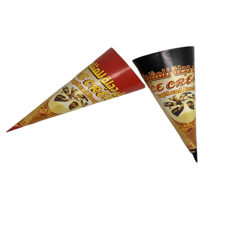 Direct Manufacturers Selling Conic Cone Paper Sleeves Ice Cream Cone Paper Cup