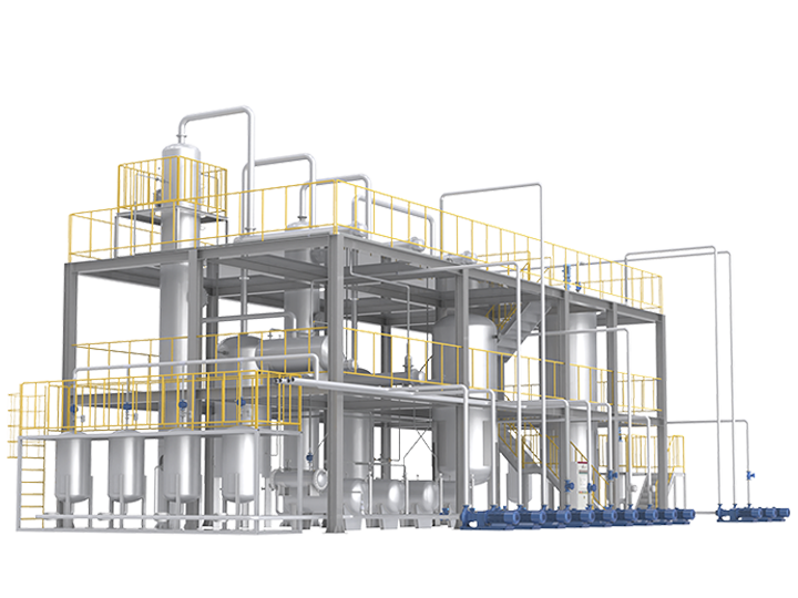 Re-refined base oil