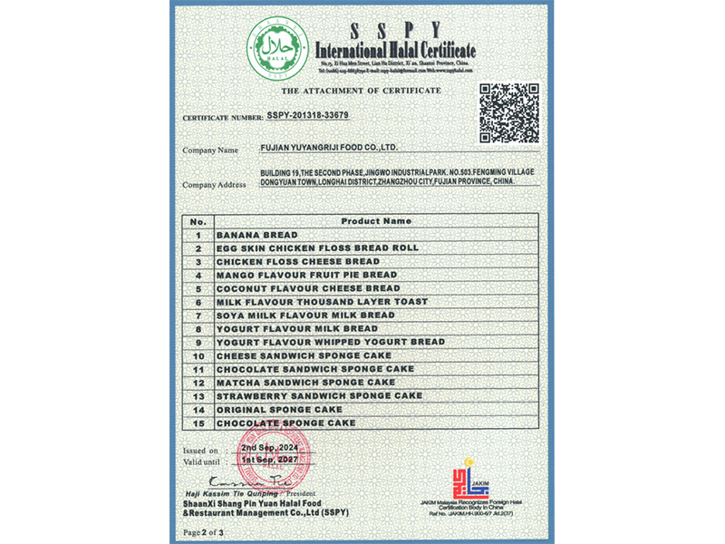 International Halal Certificate