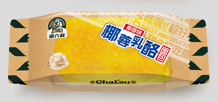 椰蓉乳酪面包