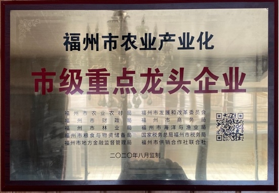 市級重點龍頭企業(yè)