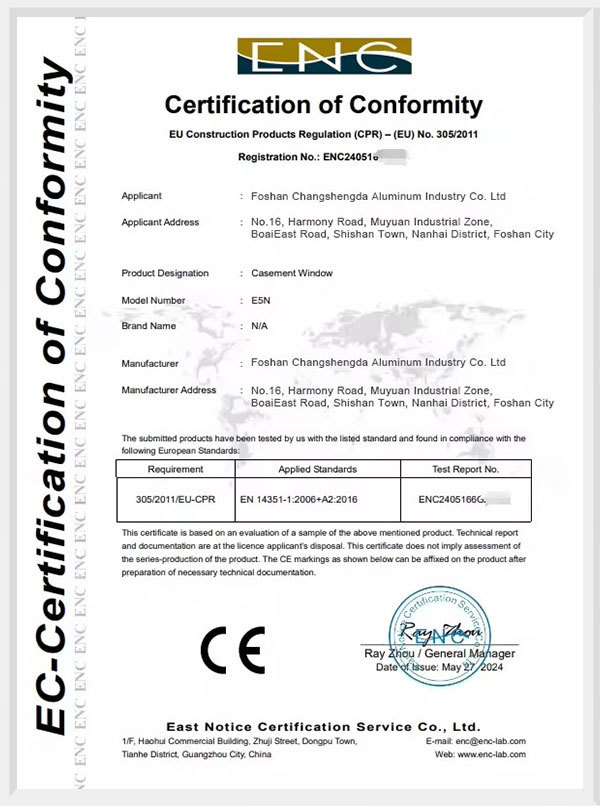 Certificates