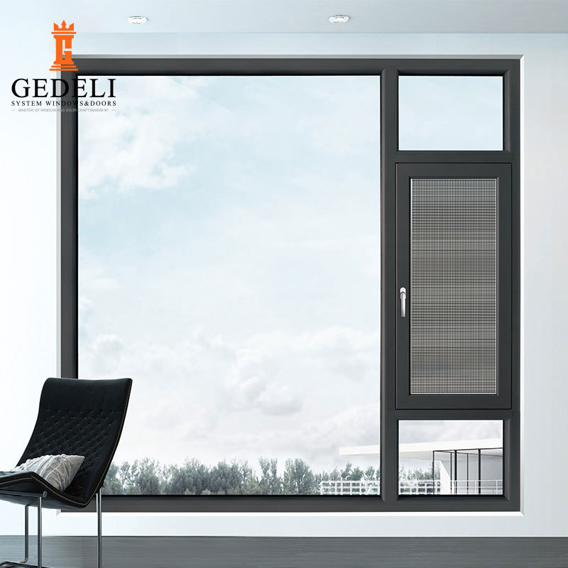 75 Single - Pane Glass Casement Window