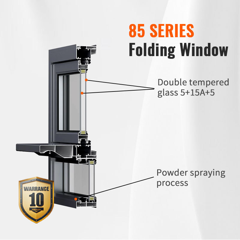 85 Balcony - Enclosing Folding Window