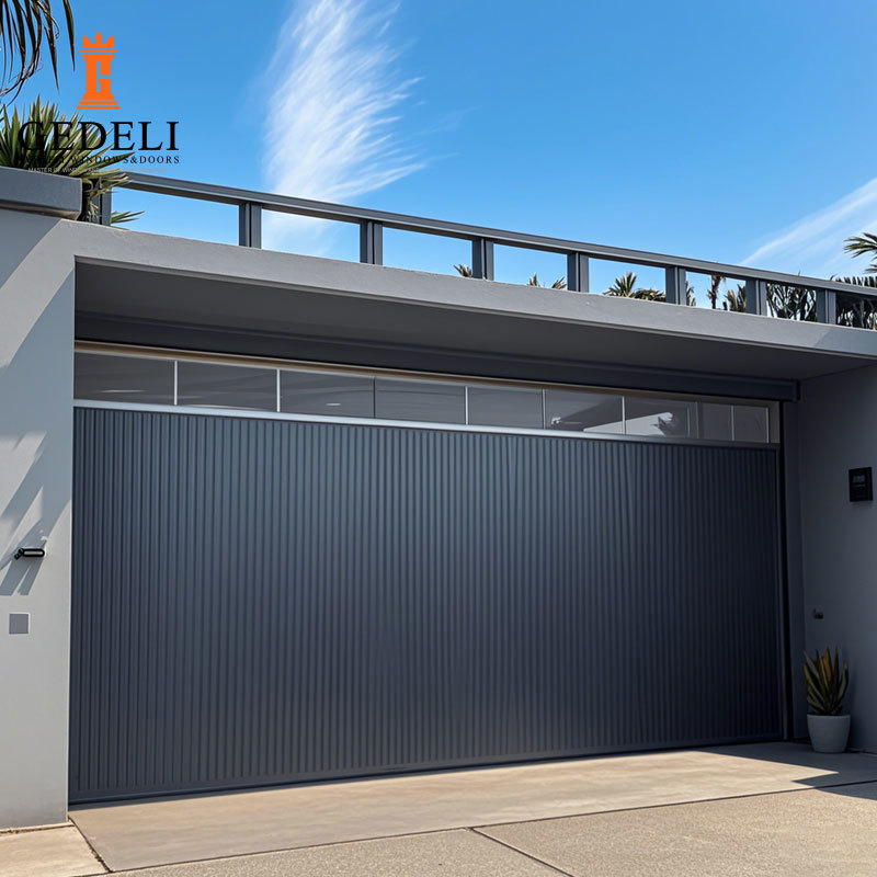 Aluminum Alloy Grille Garage Door
