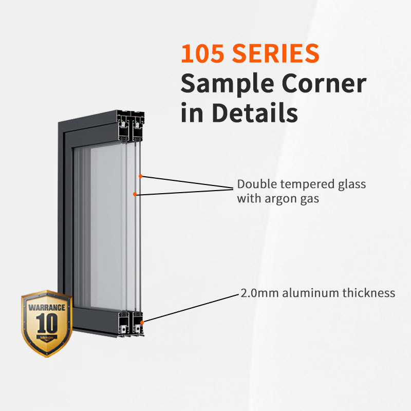 105 Medium Narrow Sliding Door