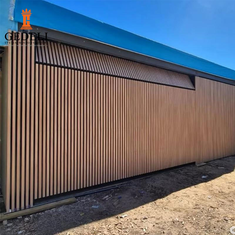 Aluminum Alloy Grille Garage Door