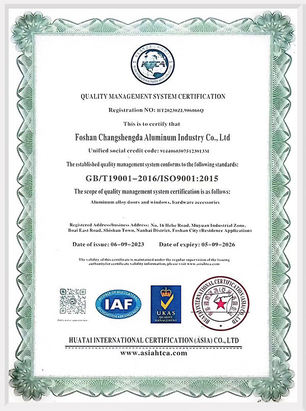 Certificates