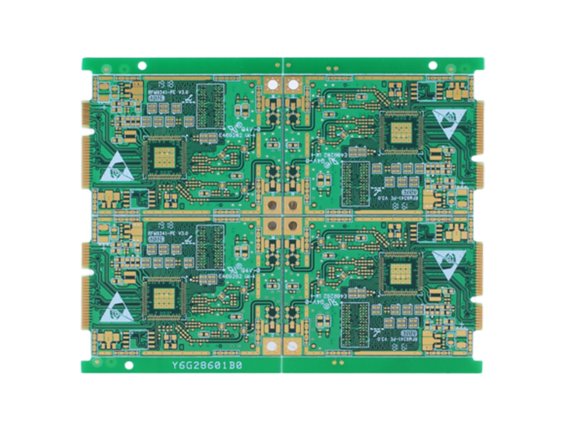 6-layer gold finger netcom board-gold-plated